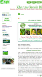 Mobile Screenshot of khanzagrosirbibit.com
